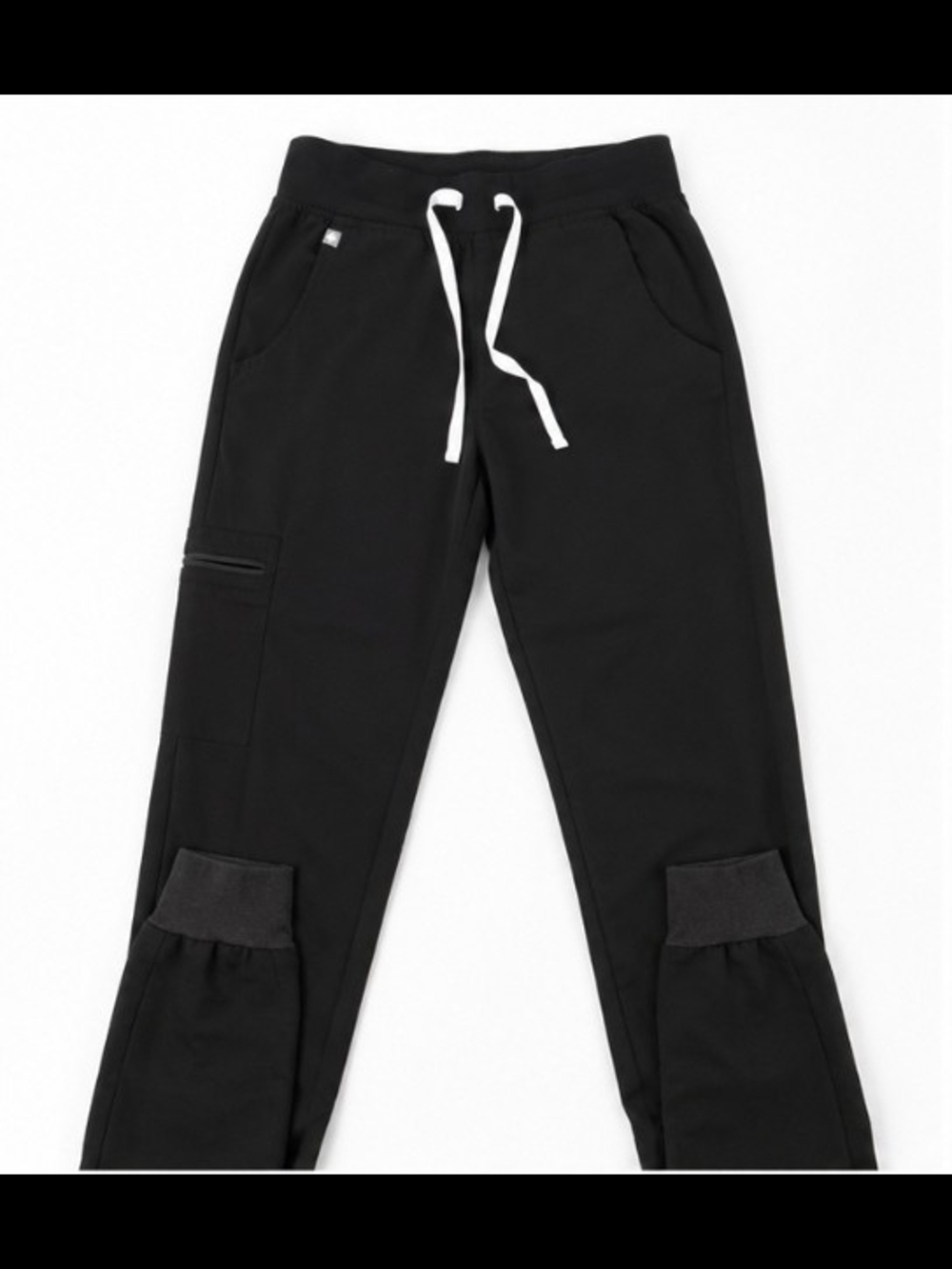 Figs Black Joggers